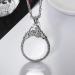 domoi 2.5X Retro Magnifying Glass Pendant Magnifying Glass Necklace Suitable for Reading Books Magazines and Newspapers 500420173 - Buy Online on GoSupps.com