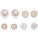 Uonlytech 8Pcs Pearl Toe Separators Pedicure Dividers - Nail Polish Spacers for Women - Buy Online on GoSupps.com