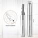 TOUCHBeauty Electric Eyebrow Hair Remover Trimmer for Women - Portable Painless Facial Shaver AG-1658 (Silver) - Buy Online on GoSupps.com
