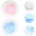 BESPORTBLE Houppettes Poudre B b Douces 8 Cm ponge Maquillage Cosm tique R utilisable Couleurs Bleu Clair et Rose Clair Application Pr cise pour Soin Visage et Corps Lot de 2 - Buy Online on GoSupps.com