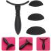 OHPHCALL 5 Sets Eye Shadow Stamp Eyeshadow Makeup Accessory Applying Eye Shadow Tool Make up 6.5x5cmx5pcs Blackx5pcs - Buy Online on GoSupps.com