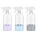 Rionisor Glass Spray Bottles with Silicone Sleeve Protection Empty 16 oz Refiilable Containers Reusable Spray Bottles with Adjustable Nozzle for Hair Cleaning Solutions 3 Pack Grey&Blue&Purple Pack Of 3 Grey&blue&purple
