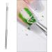 Gel Nail Polish Remover Toolnail Cuticle Pusher Double Head 12.5CM Manicure Tools for Fingernails Toenails - Buy Online on GoSupps.com