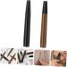 TOVINANNA 2pcs Beard Pencil Filler for Men Womens Eyebrow Pencil Micro Fork Eyebrow Pencil Artificial Fiber - Buy Online on GoSupps.com