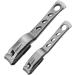 Rotating Nail Clippers Stainless Steel Fingernail & Toenail Trimmer Rotary Nail Cutter Head Manicure Tool (Color : S Size : 2pc) 2pc S - Buy Online on GoSupps.com