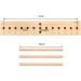 Wooden Ribbon Bow Maker for Christmas Bows, Hair Bows, Corsages & Crafts - Ackitry Extended Bow Maker - Buy Online on GoSupps.com