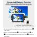 GKPLY LCD Portable Video Digital Magnifier 3.5 Inches Electronic Reading Aid for Visually Impaired Elderly Portable Digital Magnifier Electronic Low Vision Aids with Retractable Bracket. - Buy Online on GoSupps.com