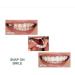Xiaocui Instant Veneers Teeth - Comfortable Upper & Lower Dentures for a Perfect Smile | 2-Piece Set - Buy Online on GoSupps.com