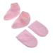 2 Paires Prot ge-mains Paraffine Housse pour Bain de Mains Isolants Thermiques Soins Spa Rose