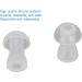10 Universal Silicone Hearing Aid Earplugs - Soft Replacement Dome Earplugs for Enhanced Comfort (Small) - Buy Online on GoSupps.com