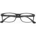 TBOC Reading Glasses +2.00 - Stylish Matt Black Reading Aid for Men & Women - Ideal for Seniors & Digital Devices - Presbyopia Support (1 Pack) - Buy Online on GoSupps.com
