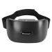 Bauch-cellulite massage device needle-heated abdominal massage belt 10 modes 3 strengths automatic red lighting-off heating belts to smooth the abdomen (black)