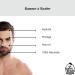 MAN'S BEARD - Beard balm - Or zia - Musc Tabac - 100% Made in France - Ingredients of natural origin - 90 ml - Buy Online on GoSupps.com