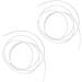 2 Pack Transparent PVC Hearing Aid Tubing - Cuttable Earmold Accessories for Amplifiers | International Shipping Available - Buy Online on GoSupps.com