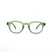 Muunel High Index Glasses 1.6 with Essilor AR Coating - Ultra-slim Anton Ultimate Thin Black Frame for Women Power Green 1.75 x