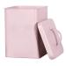 Laundry Powder Tin With Scoop Washing Powder Storage Container Metal Washing Powder Storage Box Container Laundry Room Accessories For Detergent Storage (201611.7cm) Limitoll Pink
