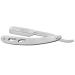G4 Stainless Steel Straight Edge Barber Shaving Razor with 100 Free Derby Blades - Buy Online on GoSupps.com