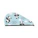 Cute Panda Bear Microfiber Hair Towel Soft Super Absorbent Hair Towel Wrap for Women Coral Velvet Quick Dry Hair Cap for Long Curly and Thick Hair