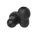 1Pair Ear Tips Replacement for Stethoscopes Silicone Comfortable Stethoscope Ear Pieces Stethoscope Replacement Parts Stethoscope Earplugs Black Black 1Pair