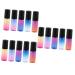FRCOLOR 15 Pcs Roller Bottles for Oils Refillable Make up Essential Oil Roller Bottles Small Travel Bottles Refillable Bottles for Travel Aromatherapy Roller Bottles Roller Ball Bottles 1.5X5.5CMx3pcs As Shownx3pcs
