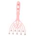 Frcolor head massage device Haarmassage claws for the scalp scalp washer shampoo massage brush hair-head skin massage scalp massage spa pink steel ball ball head multi-purpose 20x9.5cm pink pink