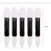 Eye Shadow Applicators Disposable Double Ended Sponge 50pcs Dual Sided Eyeshadow Brush Sponge Tipped Oval Makeup Applicator Eye Shadow Sticks Black Handle - Buy Online on GoSupps.com