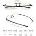 Miryea Randlos Photochrome Bifocal Sunglasses | Blue Light Blocking & UV400 Protection | Stylish Black Reading Glasses 2.5x - Buy Online on GoSupps.com