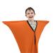 ZYUBOESO Sensory Body Sock for Kids Full Body Wrap Stretchy Body Sox to Relieve Stress for Children with Autism Anxiety ADHD ADD (Color : Orange Size : S/Small) S/Small Orange
