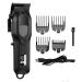 Pro Hair Clipper 7000RPM Hair Clipper Hair Trimmer Professional Barber Rechargeable Clipper with LED Display(Color:NG-119 Black)