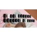 Shop HUIL Thin Black & White Frosted Line False Nails - Perfect for Brides and DIY Nail Art - Buy Online on GoSupps.com