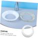 STOBOK 2pcs Crown Silicone Mold Simple DIY Mold Silicone Molds Manual Mold 3D Silicone Mold Silicone Jewelry Mold Cup Mats Moulds De para Gelatinas Resin Epoxy Hair Ring Silica Gel White Whitex2pcs 2X22X2CMx2pcs - Buy Online on GoSupps.com