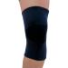 Medical Grade XXL Navy Elastic Compression Knee Support Sleeve - 46-50cm - Buy Online on GoSupps.com