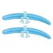 Eyelash Separator Tool Washable Reusable Silicone Base and Legs Lash Extension Assisted Tool for Beauty Salon (Blue)