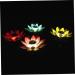 Artificial Outdoor Plants Garden Fountain Water Lily Light Flower Decorations Decoration Lights Outdoor Pool Decoration Light Outdoor Flower Lights Solar Powered LED Night Light (As Shown) - Buy Online on GoSupps.com