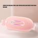 Portable Heating Pillows for Cramps & Back Pain - 3 Gears Fast Warming Intelligent Massage | Pink Electric Waist Belt Gifts for Women & Girls - Buy Online on GoSupps.com
