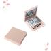 Angoily 6 Pcs Lip Balm Lotus Tealight Candle Holder Empty Eye Shadow Pallet Eye Shadow Box Square Platen 1 count (Pack of 1) Pinkx3pcs - Buy Online on GoSupps.com