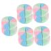 FRCOLOR 10 Sets Triangular Sponge Touch Makeup Foundation Sponge Makeup Blender Sponge Body Tool Powder Puff Makeup Tool Wet and Dry Touch Emulsion