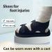 Post Op Shoe for Broken Foot - Lightweight Medical Open-Toe Recovery Boot for Left/Right (Small) | International Shipping Available - Buy Online on GoSupps.com