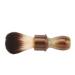 Hair Beard Barber Shaving Brush Hair Sweeper Brush Facial Care Brush Tool for Home and Hair Salon (Brown)