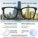 Meetsun Blue Light Blocking Glasses - UV400 Transparent Lens | Anti-Headache & Better Sleep - Black & Transparent Pink - Buy Online on GoSupps.com
