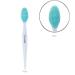 BlushLips Double-Sided Silicone Lip Exfoliating Brush for Plump Fuller Lips - Blue - Buy Online on GoSupps.com