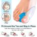 GsT Big Toe Separator - Set of 2 Pairs | Toe Spacers for Toe Alignment and Pain Relief - Buy Online on GoSupps.com