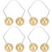 Dimple Trainer 2 Pair Dimple Trainer Tool Piercing Improve Smile Dimple Maker Balls for Face Cheeks (Gold) - Buy Online on GoSupps.com