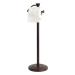 ZCCZ - Toilet Paper Holder Stand, Free Standing Toilet Paper Roll Holder Tissue Rolls Holder Stand with Reserve, Bathroom TP Dispenser Storage for 5 Mega Rolls - ORB Stand with Dispenser Orb