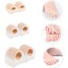 Silicone Gel Foot Protector Set - 6pcs Nail Separator & Bunion Straightener Cushion Tube - Foot Care Tools for Nursing Cover & Thumb Relief - Reusable and Comfortable - Buy Online on GoSupps.com