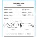 Metal Temples Square TR90 Blue Light Blocking Glasses for Women & Men - UV Protection Computer & Reading Glasses - Purple 52mm - Buy Online on GoSupps.com