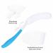 Soft Sponge Bathing Brush with Long Curved Handle - Body Cleaning & Peeling Shower Brush for Back - Best Bathing Accessories - Buy Online on GoSupps.com