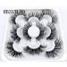 Buy HBZGTLAD 3D Mink Lashes - 25mm Natural False Eyelashes Bulk Pack | Short Wholesale Faux Mink Lashes - Buy Online on GoSupps.com