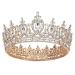 AW BRIDAL Wedding Tiaras and Crowns for Women Gold