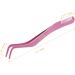 Clusters DIY Lash Tweezers Eyelash Applicator 2 in 1 Lash Tweezers Strip Lashes Double Ended Eyelash Tool with Built in Lash Comb for Precise Lash Application Curved Eyelash Nipper - Buy Online on GoSupps.com